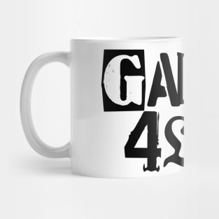 Gamer 4 Life text 18.0 Mug